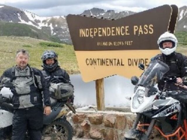 High altitude sickness prevention, motorcycles on independence pass Colorado