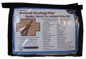 Natural First Aid Kit for Bites front