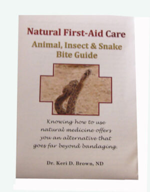 Natural First Aid Kit for Bites book