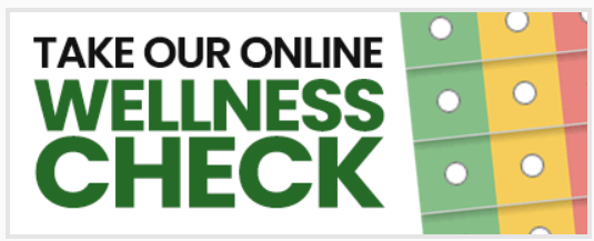 wellness checker; take our online wellness checker  